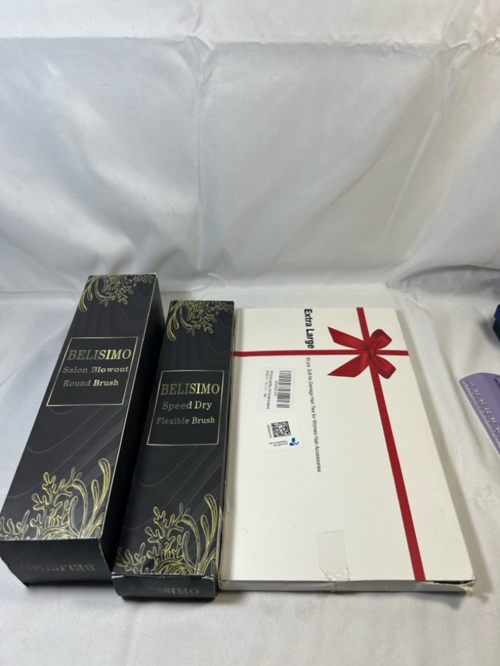 Belisimo Speed Dry & Salon Blowout Brushes Duo - Black & Gold Packaging
